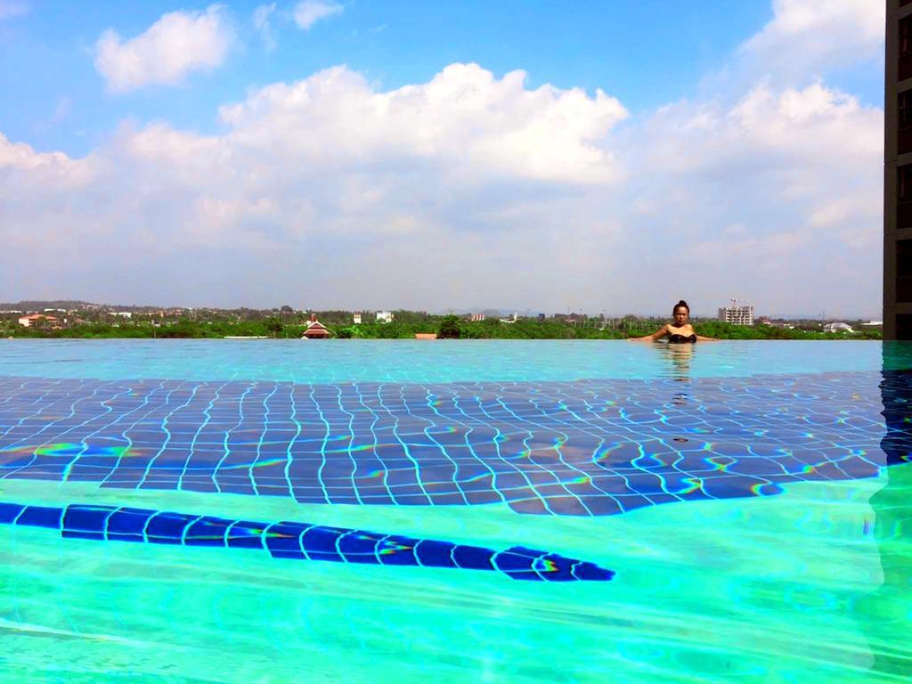 ジョムティエンビーチLumpini Seaview Top Floorアパートメント エクステリア 写真